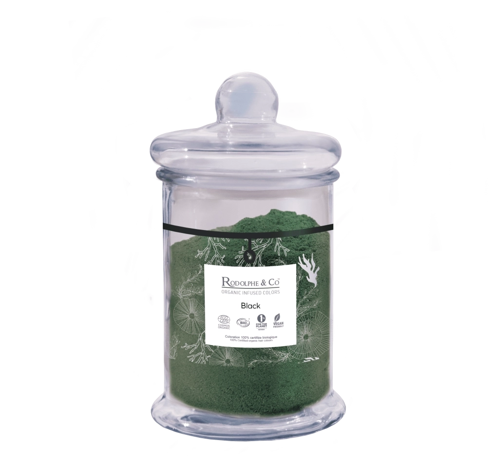 Pot de coloration végétale Organic Infused Colors, nuance Black
